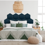 Polsterpaneel Granatblau Polsterpaneel Granatblau